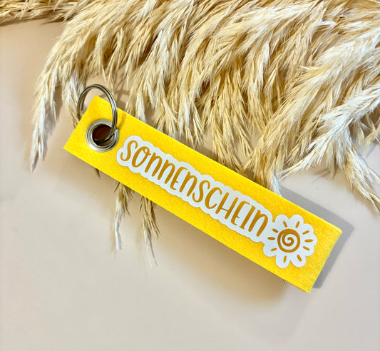 Filzanhänger „Sonnenschein“