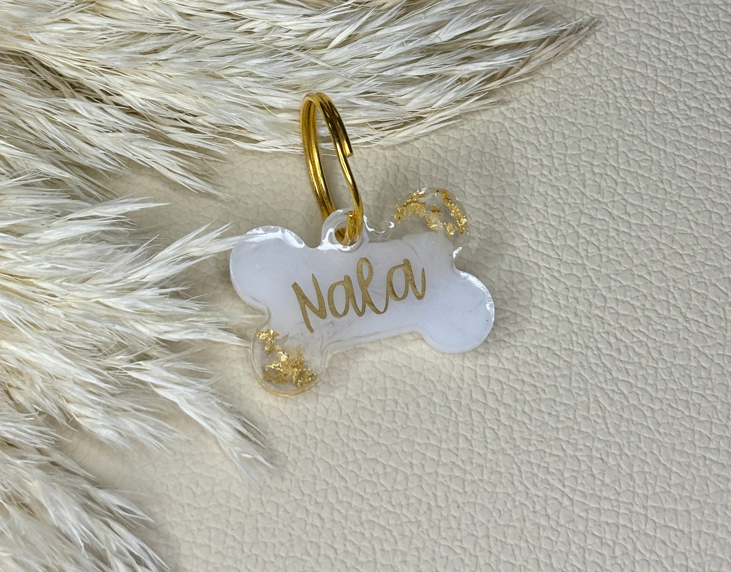 “Personalisierte Hundemarke aus Epoxidharz – Einzigartig, Stilvoll & Handgefertigt”