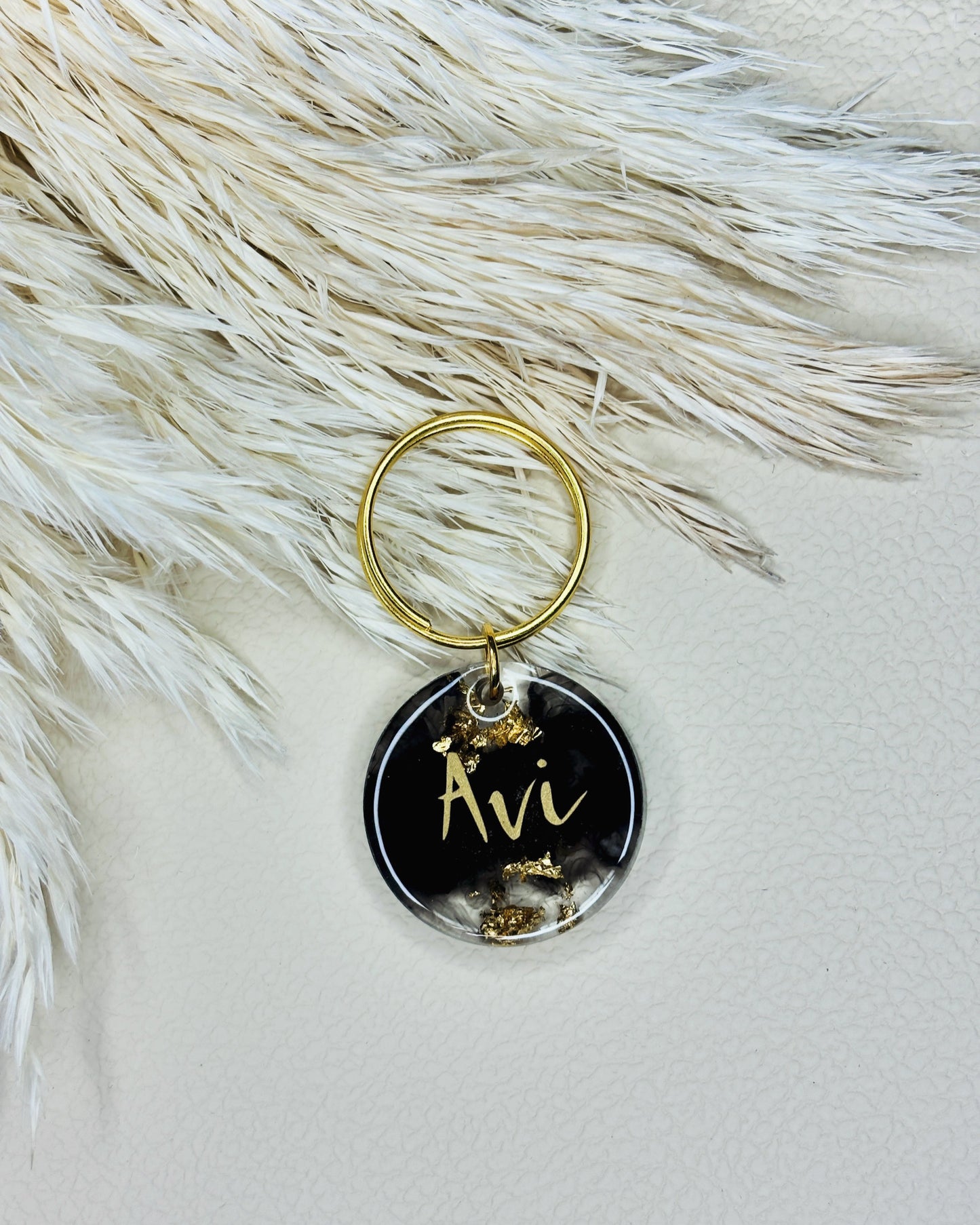 Hundemarke personalisiert rund